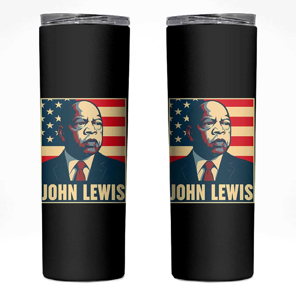 John Lewis Skinny Tumbler Black History Month
