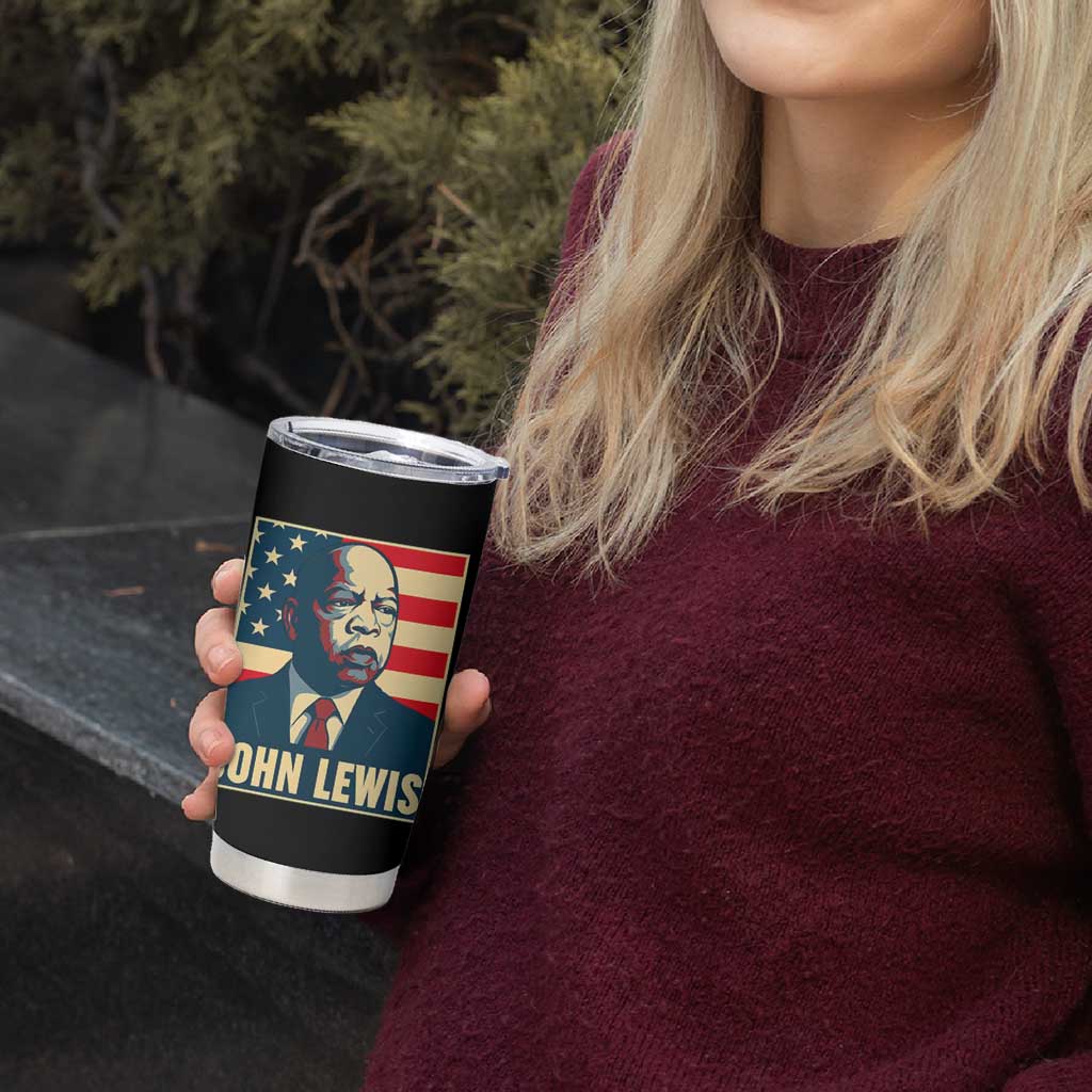 John Lewis Tumbler Cup Black History Month