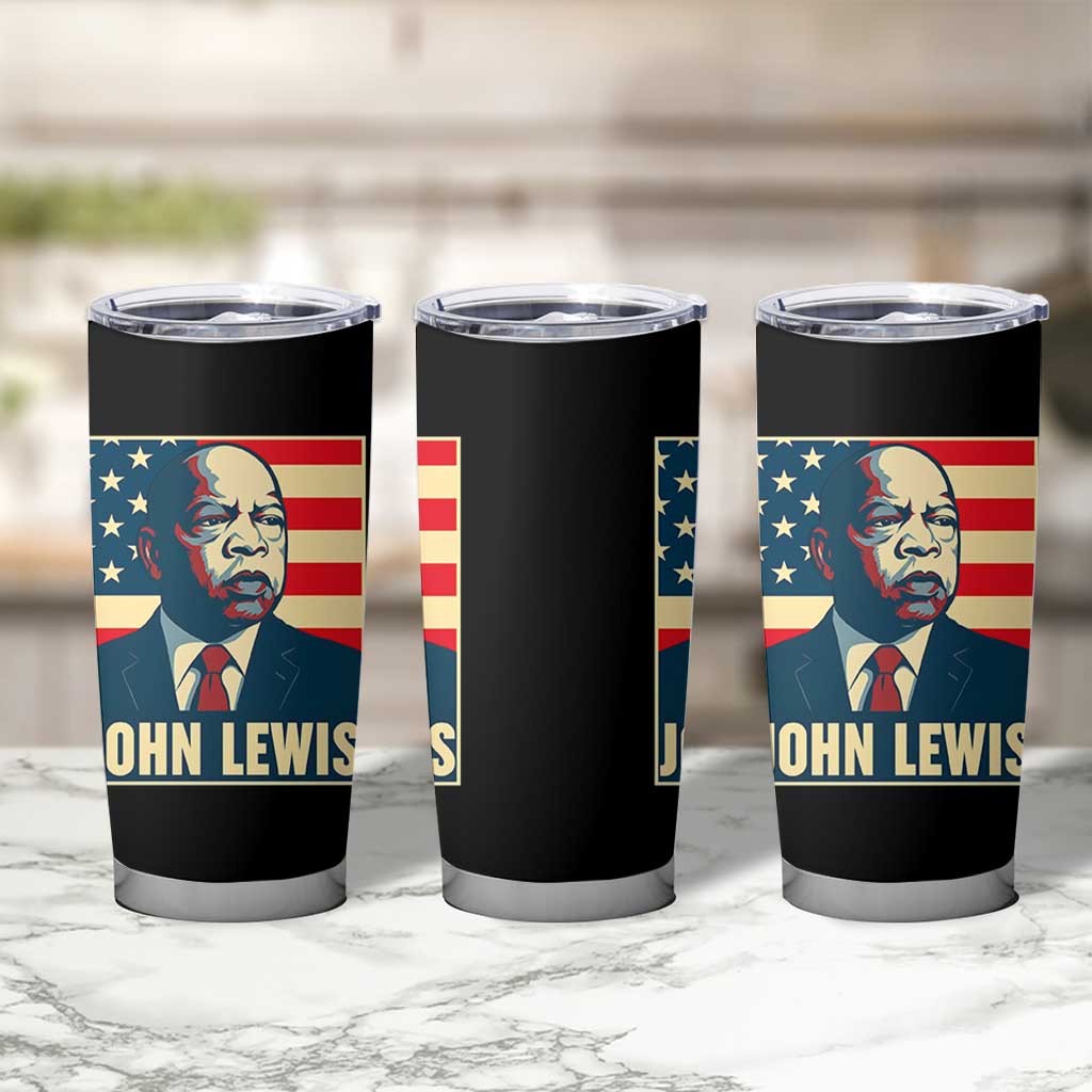 John Lewis Tumbler Cup Black History Month