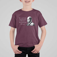 John Lewis Quote T Shirt For Kid Black History Good Trouble