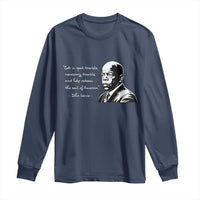 John Lewis Quote Long Sleeve Shirt Black History Good Trouble