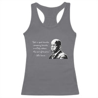 John Lewis Quote Racerback Tank Top Black History Good Trouble