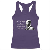 John Lewis Quote Racerback Tank Top Black History Good Trouble