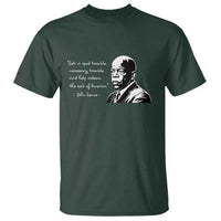 John Lewis Quote T Shirt Black History Good Trouble