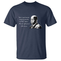 John Lewis Quote T Shirt Black History Good Trouble
