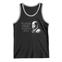 John Lewis Quote Tank Top Black History Good Trouble