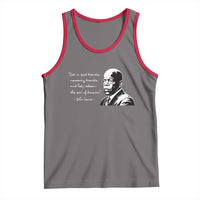 John Lewis Quote Tank Top Black History Good Trouble
