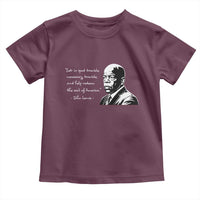 John Lewis Quote Toddler T Shirt Black History Good Trouble