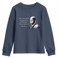 John Lewis Quote Youth Sweatshirt Black History Good Trouble