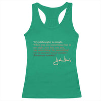 John Lewis Quote Racerback Tank Top Black History Month