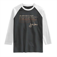 John Lewis Quote Raglan Shirt Black History Month