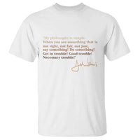 John Lewis Quote T Shirt Black History Month