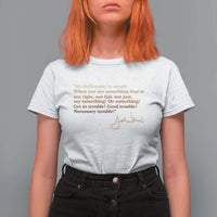 John Lewis Quote T Shirt For Women Black History Month
