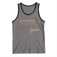 John Lewis Quote Tank Top Black History Month