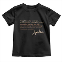 John Lewis Quote Toddler T Shirt Black History Month