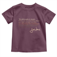 John Lewis Quote Toddler T Shirt Black History Month