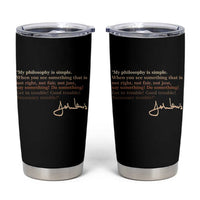 John Lewis Quote Tumbler Cup Black History Month