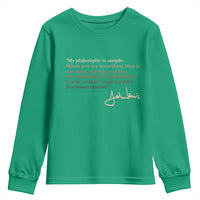 John Lewis Quote Youth Sweatshirt Black History Month