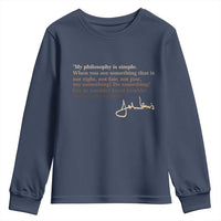 John Lewis Quote Youth Sweatshirt Black History Month