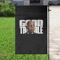 John Lewis Quote Affrican American Garden Flag Black History Good Trouble