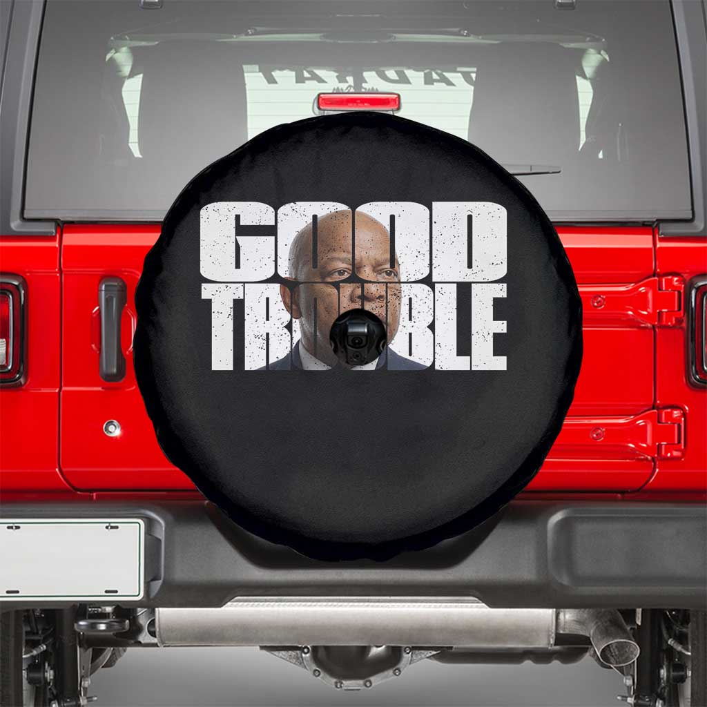 John Lewis Quote Affrican American Spare Tire Cover Black History Good Trouble