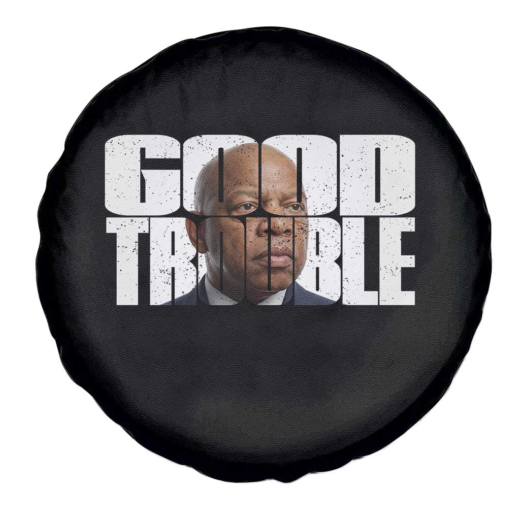 John Lewis Quote Affrican American Spare Tire Cover Black History Good Trouble
