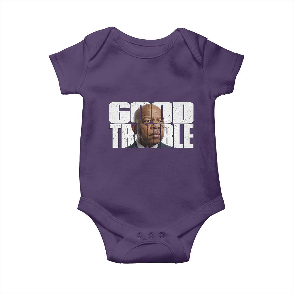 John Lewis Quote Affrican American Baby Onesie Black History Good Trouble