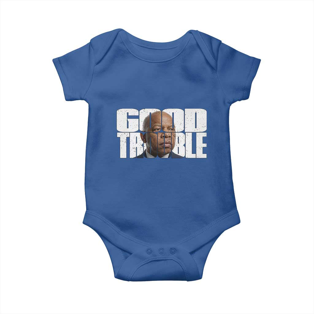 John Lewis Quote Affrican American Baby Onesie Black History Good Trouble