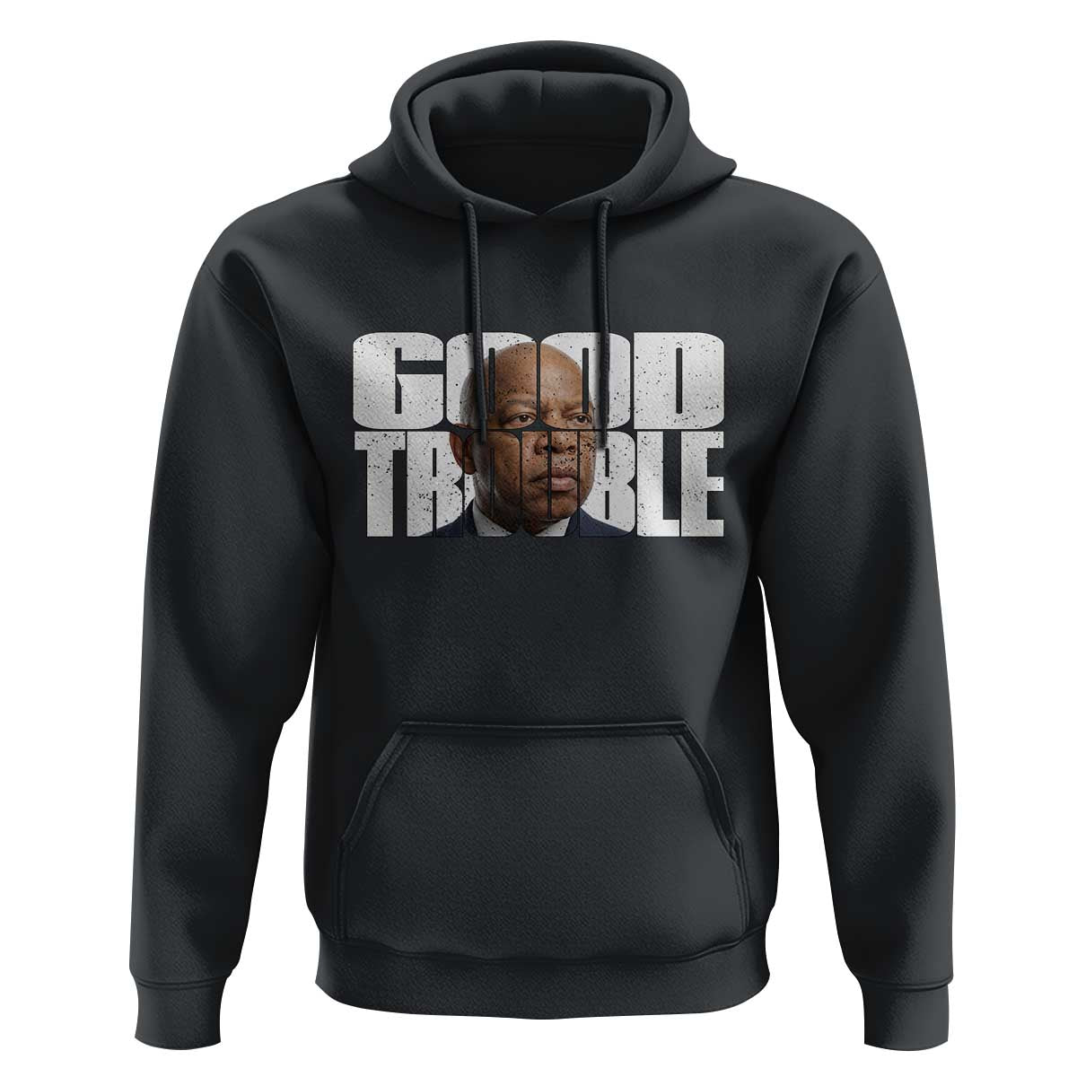 John Lewis Quote Affrican American Hoodie Black History Good Trouble