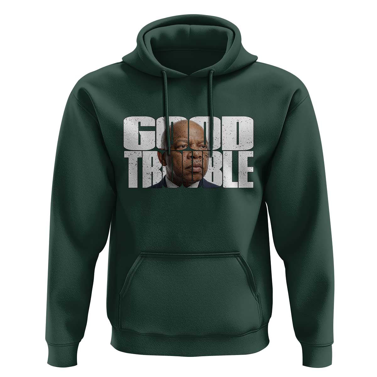 John Lewis Quote Affrican American Hoodie Black History Good Trouble