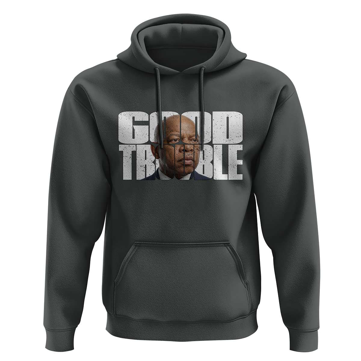 John Lewis Quote Affrican American Hoodie Black History Good Trouble