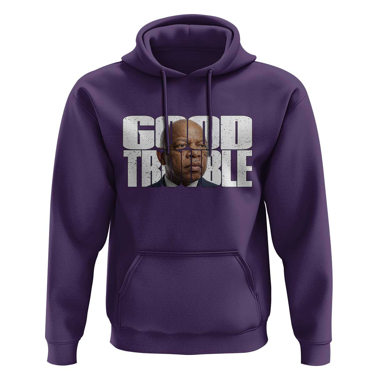 John Lewis Quote Affrican American Hoodie Black History Good Trouble