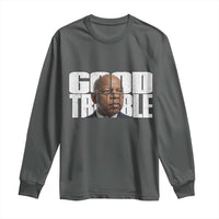 John Lewis Quote Affrican American Long Sleeve Shirt Black History Good Trouble