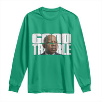 John Lewis Quote Affrican American Long Sleeve Shirt Black History Good Trouble