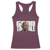 John Lewis Quote Affrican American Racerback Tank Top Black History Good Trouble