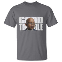 John Lewis Quote Affrican American T Shirt Black History Good Trouble