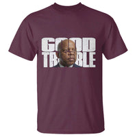 John Lewis Quote Affrican American T Shirt Black History Good Trouble