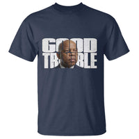 John Lewis Quote Affrican American T Shirt Black History Good Trouble