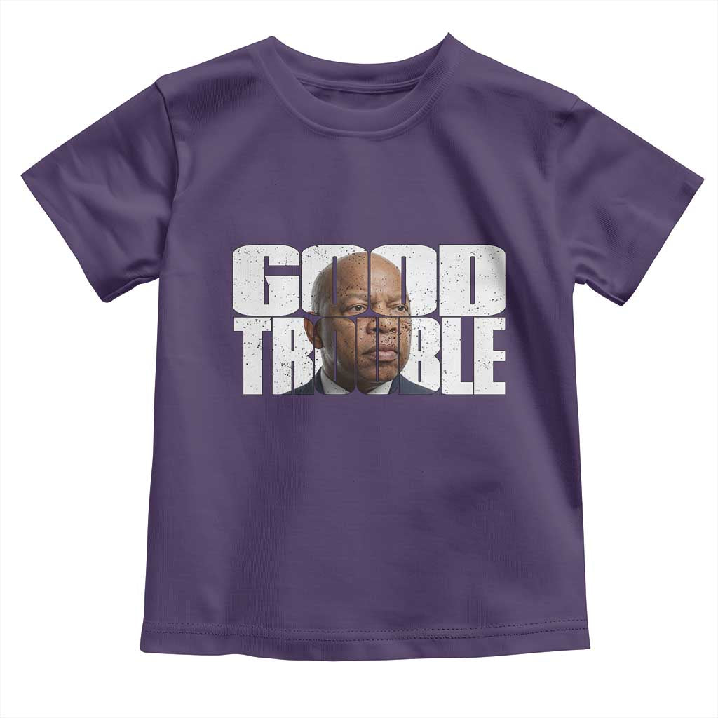 John Lewis Quote Affrican American Toddler T Shirt Black History Good Trouble