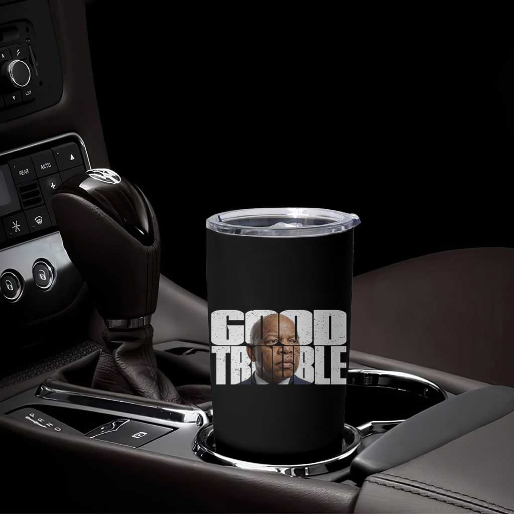 John Lewis Quote Affrican American Tumbler Cup Black History Good Trouble