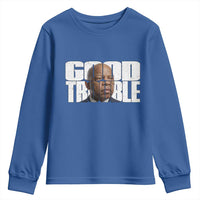 John Lewis Quote Affrican American Youth Sweatshirt Black History Good Trouble