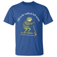 Off To Be Radical Left Scum T Shirt Funny Frog Anti ICE Political Protest