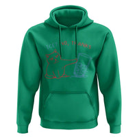 Funny Cat Anti ICE Political Protest Hoodie Ice? No Thanks