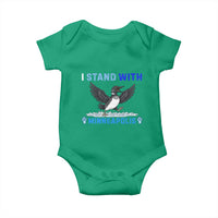 I Stand With Minneapolis Baby Onesie Loon Minnesota Resist Anti ICE Immigration Protest