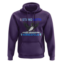 I Stand With Minneapolis Hoodie Loon Minnesota Resist Anti ICE Immigration Protest