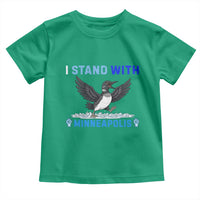 I Stand With Minneapolis Toddler T Shirt Loon Minnesota Resist Anti ICE Immigration Protest