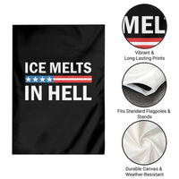 Ice Melts In Hell Garden Flag Activist Statement Quote