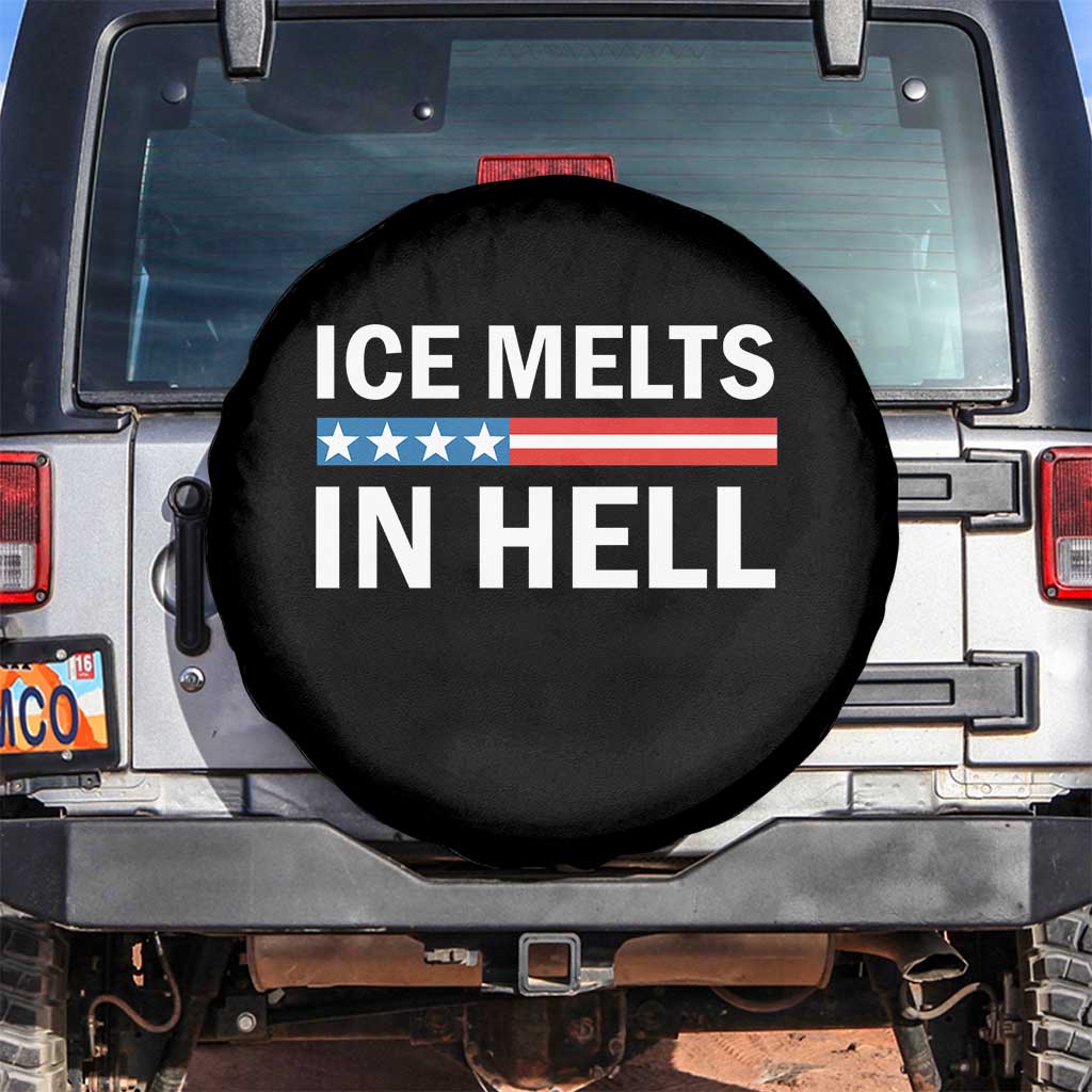 Ice Melts In Hell Spare Tire Cover Activist Statement Quote