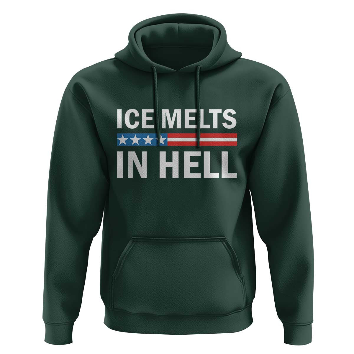 Ice Melts In Hell Hoodie Activist Statement Quote