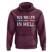 Ice Melts In Hell Hoodie Activist Statement Quote